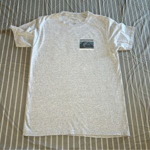 Quiksilver Slang Gang Short Sleeve Gray T-Shirt Men's M